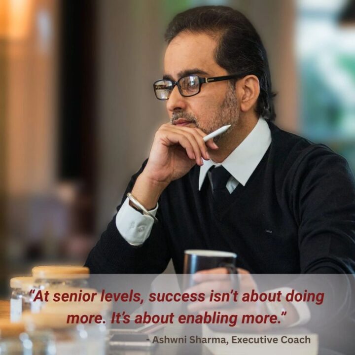 Leadership Transition Lab Ashwni Sharma Sheryl Sandberg quote on how to negotiate with Power and confidence presented by A Brighter Life